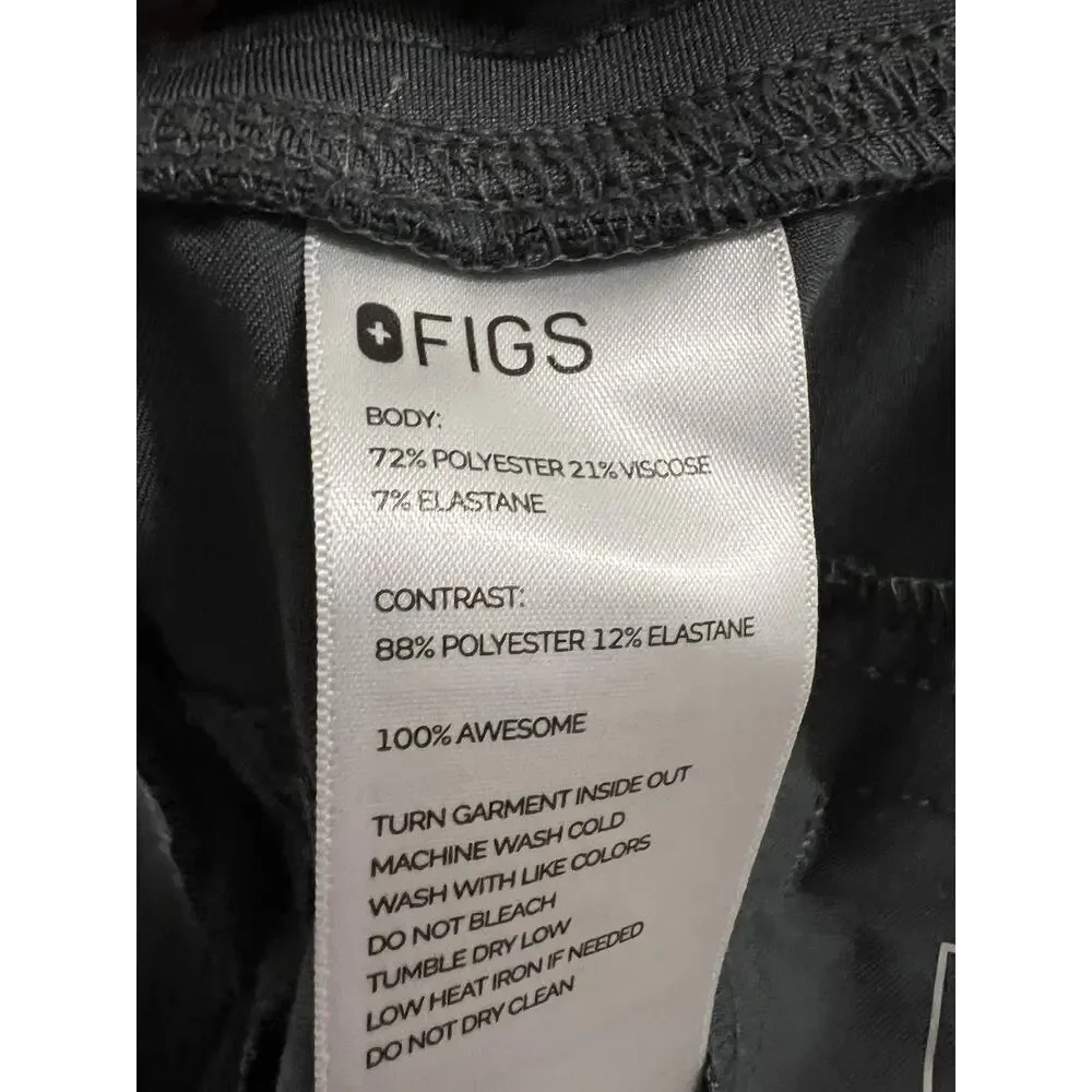 FIGS Axiom Cargo Scrub Pants Technical Collection Green Po 2493 31” Inseam Sz M